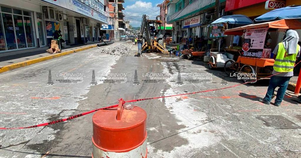 Cierre parcial de la calle Mariano Arista por reparación de drenaje