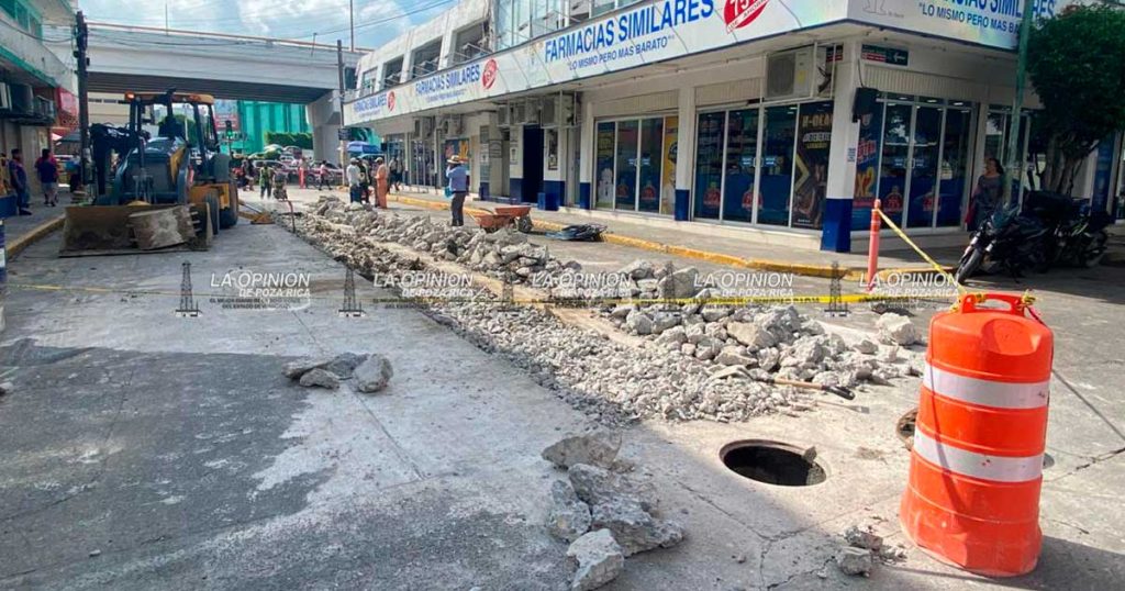 Cierre parcial de la calle Mariano Arista por reparación de drenaje