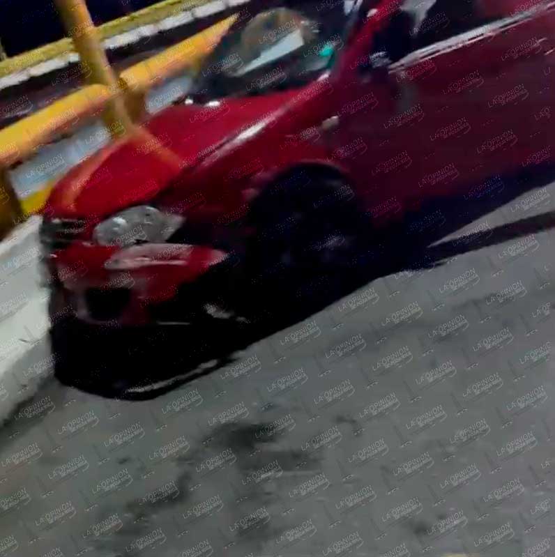 Motociclista casi se queda sin brazo