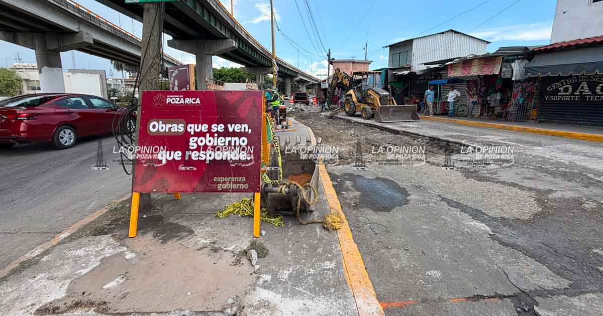 Inician trabajos de rehabilitación del Parador Urbano de Poza Rica