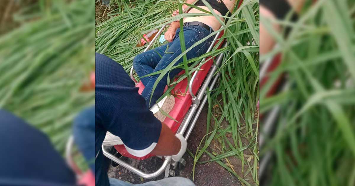 Localizan a mujer con severas lesiones en tramo de la autopista a Veracruz