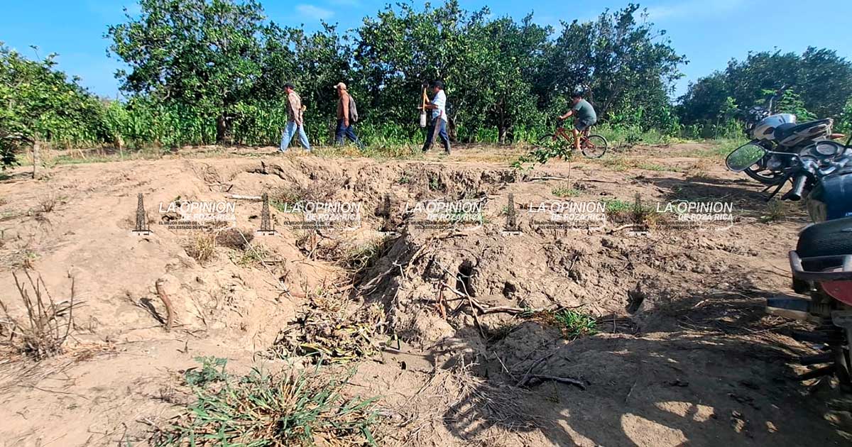 Parcelas en riesgo por severa erosión tras las inundaciones