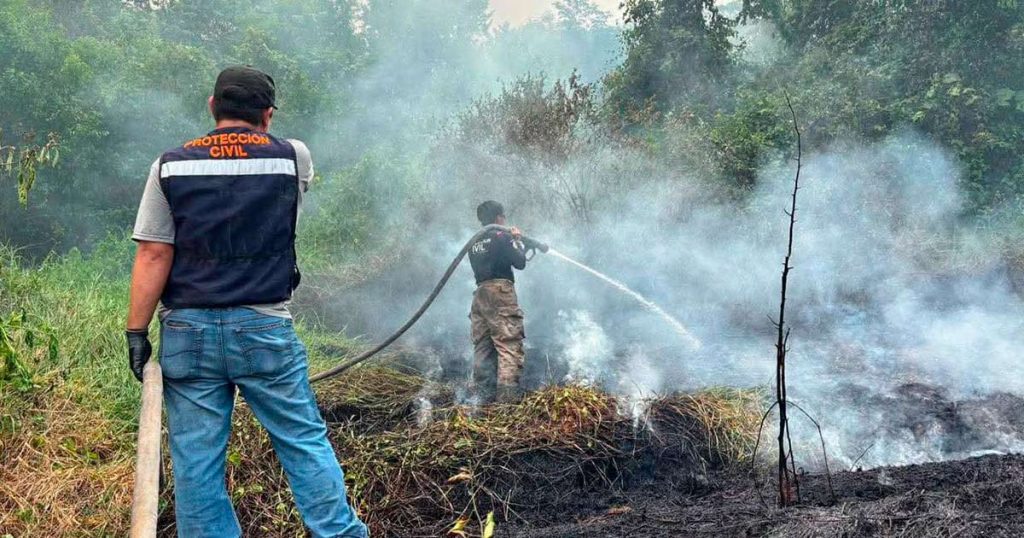 Exhorta PC a evitar la quema de basura ante el riesgo de incendios
