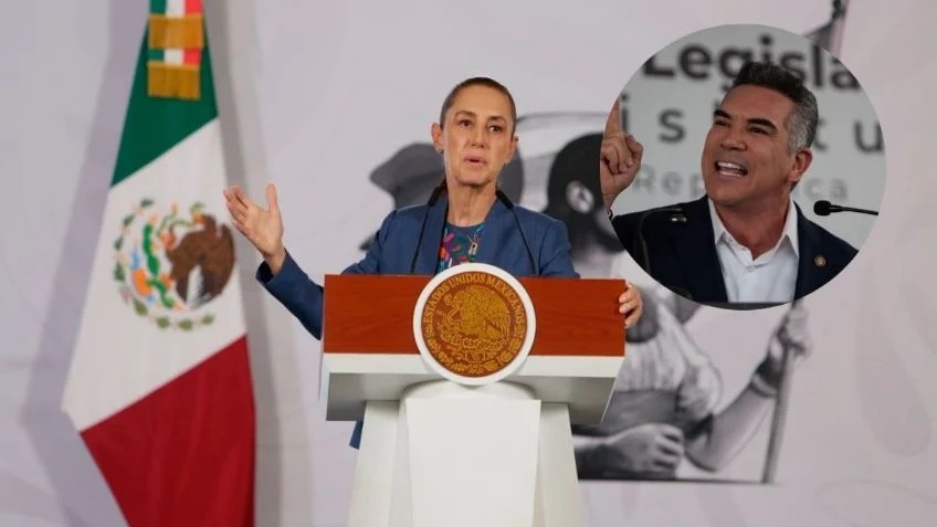 Sheinbaum cuestiona a Alejandro Moreno
