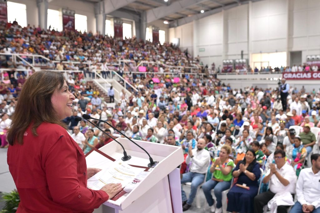 Transformación con justicia social, mil 800 personas de siete municipios reciben Apoyo a la Palabra: Rocío Nahle