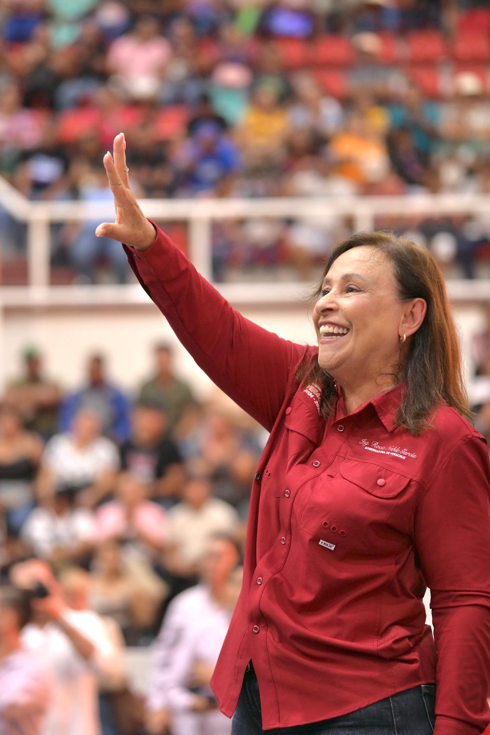 Transformación con justicia social, mil 800 personas de siete municipios reciben Apoyo a la Palabra: Rocío Nahle