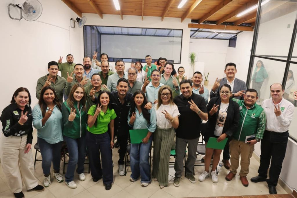 Rumbo al fortalecimiento territorial: asume Jorge Víctor Flores dirigencia del PVEM en el puerto de Veracruz