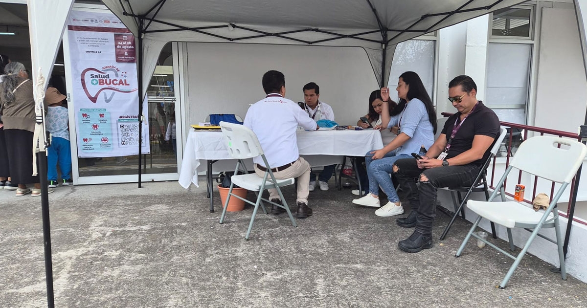 Jornada Bucal acerca servicios de salud dental a familias de Xalapa Jornada Bucal acerca servicios de salud dental a familias de Xalapa