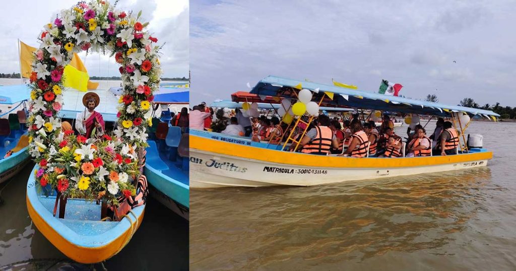 San Bartolomé navega entre tradición y fe en Tecolutla San Bartolomé navega entre tradición y fe en Tecolutla