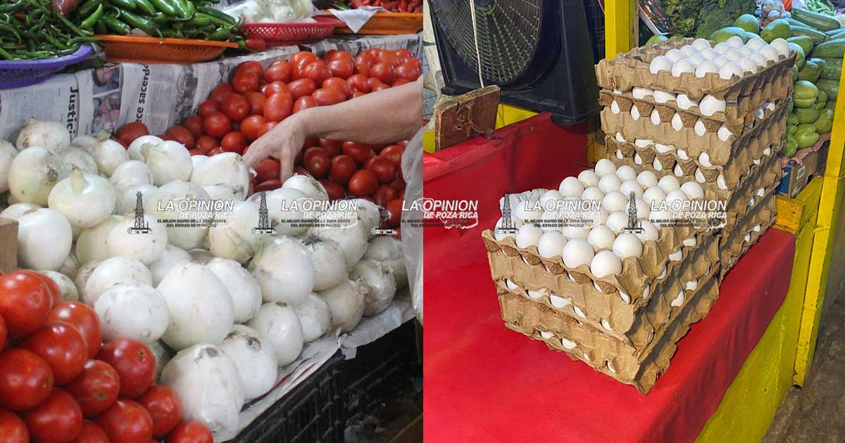 Se disparan precios de la cebolla y el huevo Se disparan precios de la cebolla y el huevo