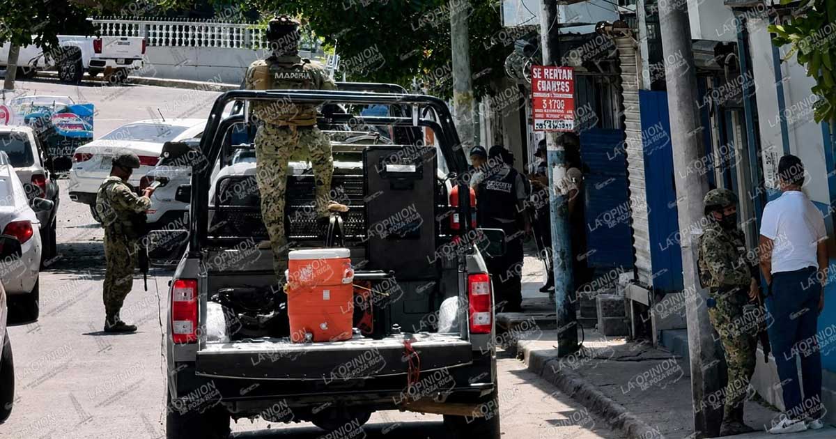 Cateo en un inmueble bajo fuerte operativo Cateo en un inmueble bajo fuerte operativo