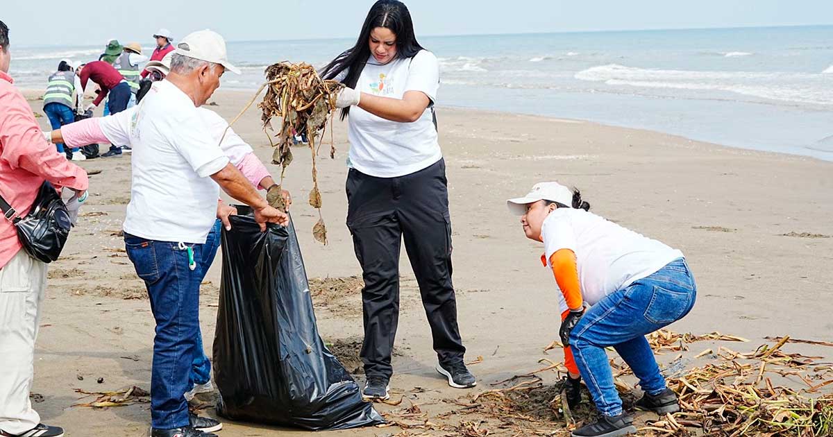 SEDEMA lidera megajornada de limpieza en Coatzacoalcos; retiran 1.8 toneladas de residuos previa al Festival del Mar 2026 SEDEMA lidera megajornada de limpieza en Coatzacoalcos; retiran 1.8 toneladas de residuos previa al Festival del Mar 2026