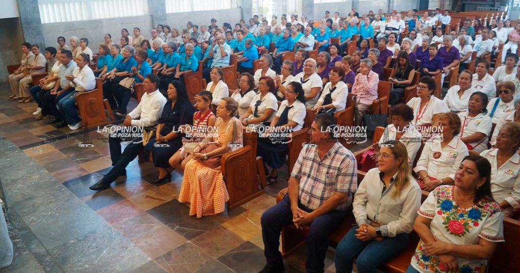 Celebran Misa de Acción de Gracias a adultos mayores Celebran Misa de Acción de Gracias a adultos mayores