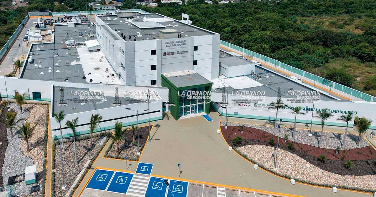 Hospital nuevo, fallas viejas: a dos semanas de su inauguración por Claudia Sheinbaum, colapsa el drenaje del Hospital IMSS-Bienestar de Ciudad Madero colapsa el drenaje del Hospital IMSS-Bienestar de Ciudad Madero