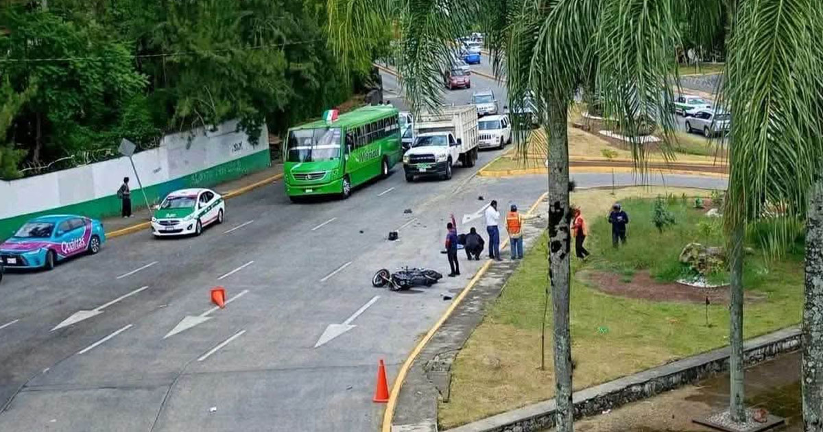 Muere estudiante de la UV tras accidente en motocicleta; Xalapa suma 11 víctimas en 2026 Muere estudiante de la UV tras accidente en motocicleta; Xalapa suma 11 víctimas en 2026