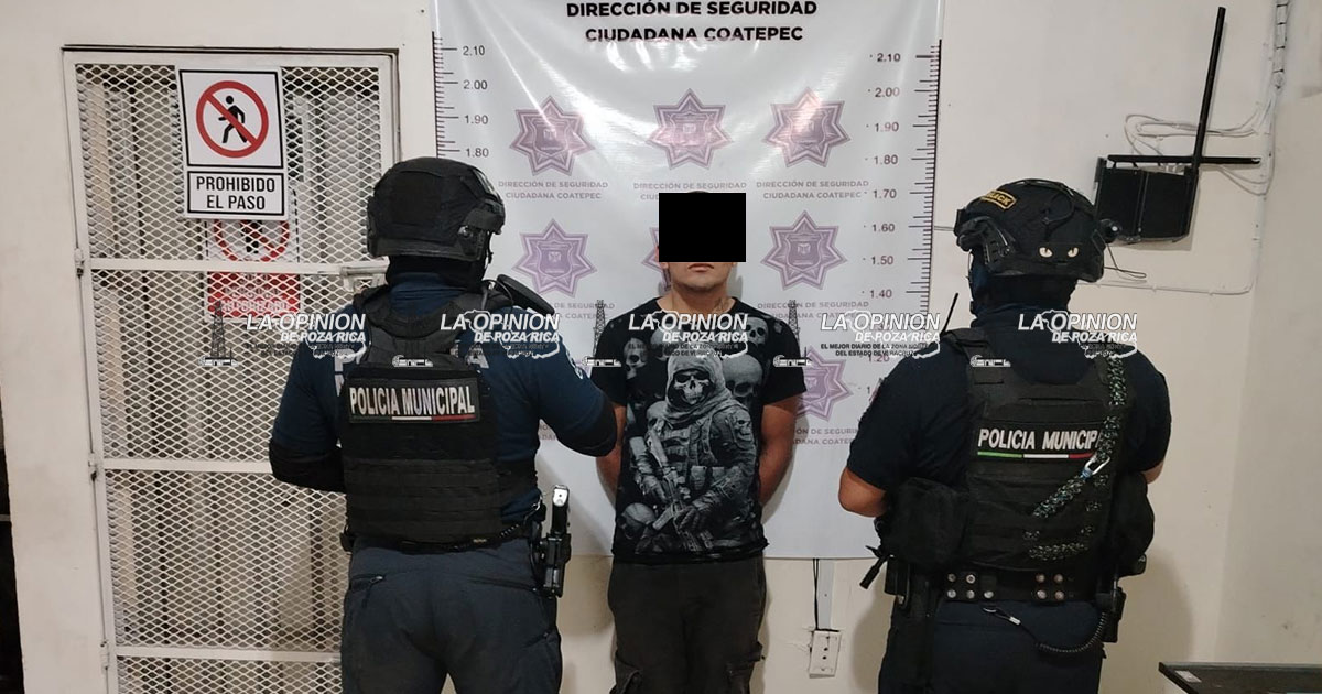Capturan en Pacho Viejo a presunto asaltante de estudio de yoga en el bulevar Coatepec Capturan en Pacho Viejo a presunto asaltante de estudio de yoga en el bulevar Coatepec