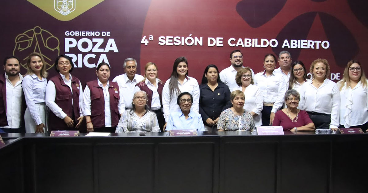 Cabildo de Poza Rica impulsa nuevo programa para adultos mayores Cabildo de Poza Rica impulsa nuevo programa para adultos mayores