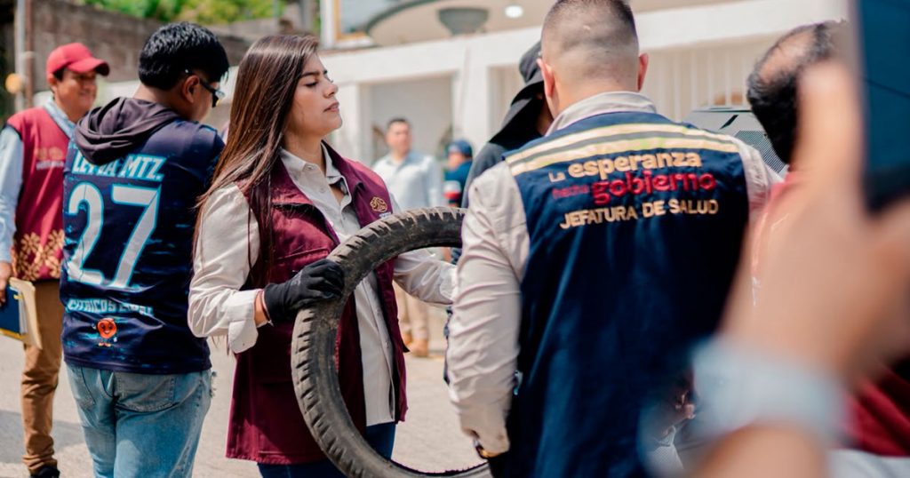 Gobierno de Poza Rica lleva a cabo jornada de descacharrización en la colonia Vicente Herrera Gobierno de Poza Rica lleva a cabo jornada de descacharrización en la colonia Vicente Herrera