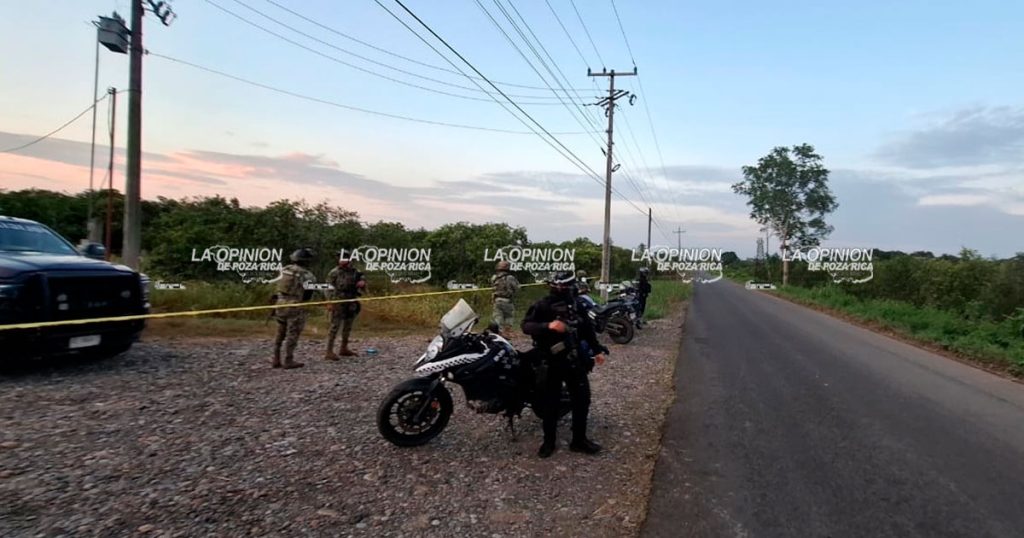 Hallan a hombre sin vida en un camino de terracería Hallan a hombre sin vida en un camino de terracería