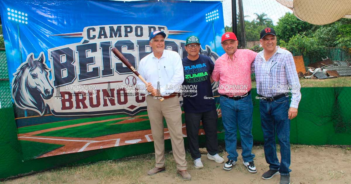 Se inaugura el campo Bruno García