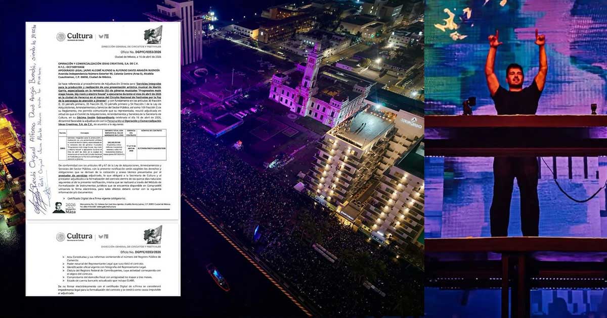 Gobierno destinó más de 45 MDP por concierto de Martin Garrix en Veracruz
