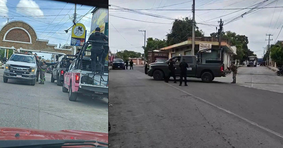 Operativo y detonaciones movilizan a corporaciones de seguridad en Pánuco Operativo y detonaciones movilizan a corporaciones de seguridad en Pánuco