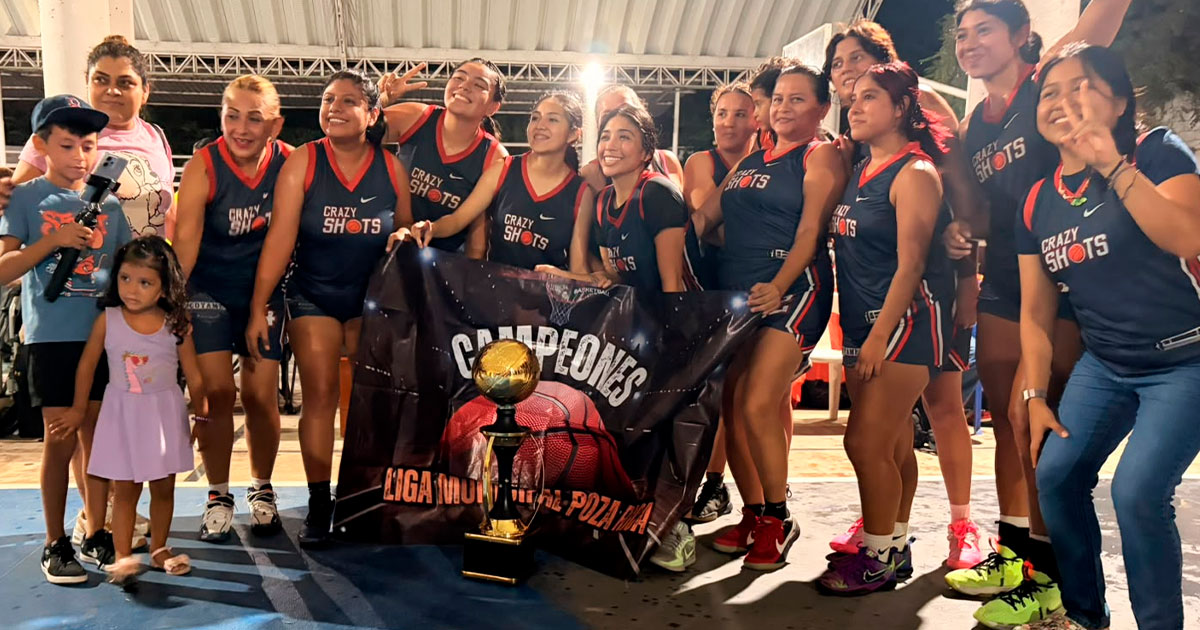 ¡Crazy Shots, reina del baloncesto femenil!