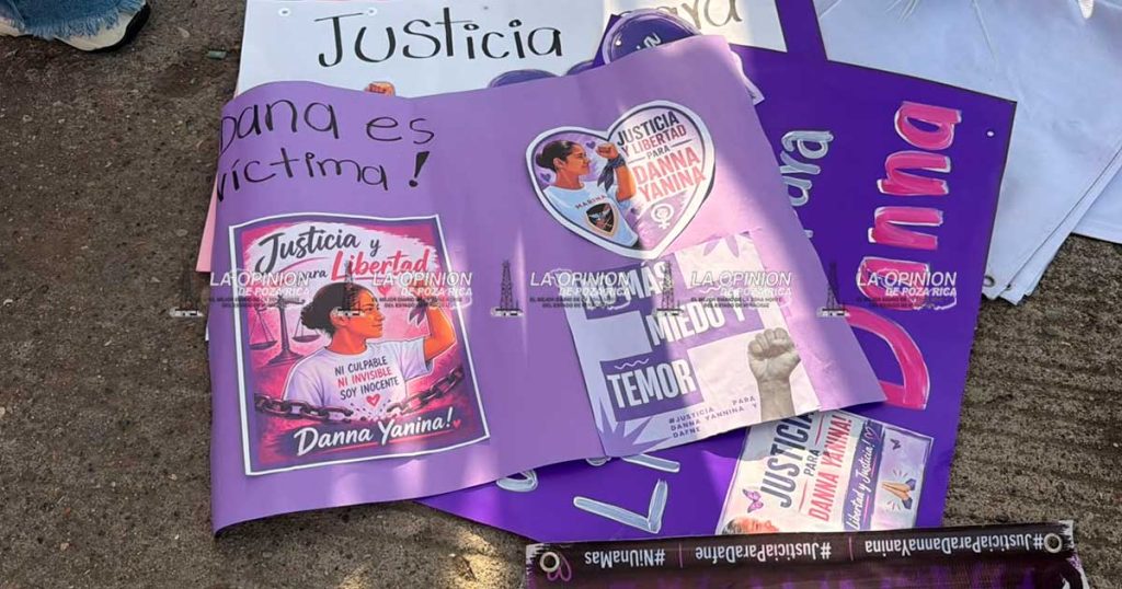 Se manifiestan en Poza Rica para pedir la liberación de Danna Yanina y el esclarecimiento del caso Dafne Se manifiestan en Poza Rica para pedir la liberación de Danna Yanina y el esclarecimiento del caso Dafne