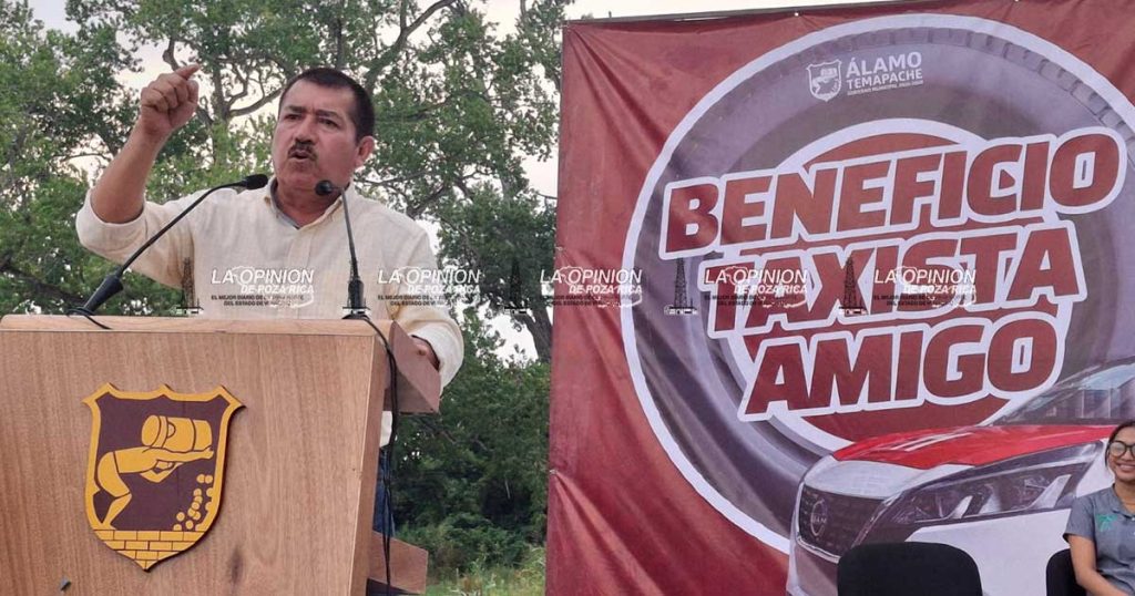 Histórico apoyo para el gremio de taxistas Histórico apoyo para el gremio de taxistas