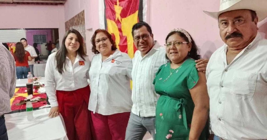 González Naveda respalda a Maleno en Huatusco quién se encargará de la afiliación del PT en 16 municipios