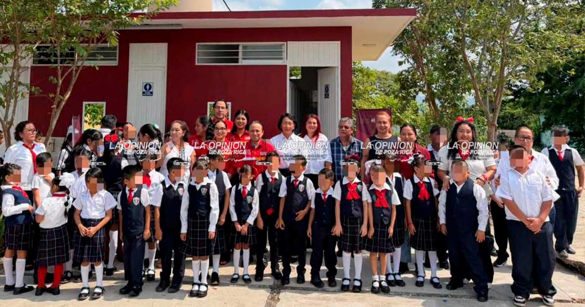 OXXO y Gobierno Municipal Rehabilita sanitarios de la Escuela Primaria Francisco I. Madero