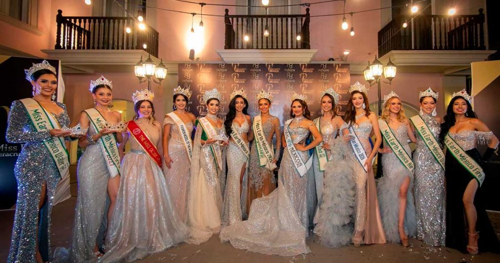 Veracruzanas representarán a México en certámenes de belleza de Filipinas y Jamaica tras ganar Miss Earth