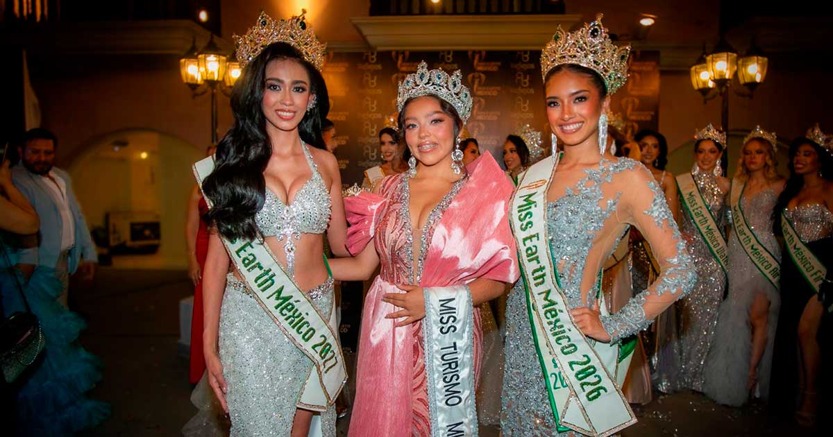 Veracruzanas representarán a México en certámenes de belleza de Filipinas y Jamaica tras ganar Miss Earth