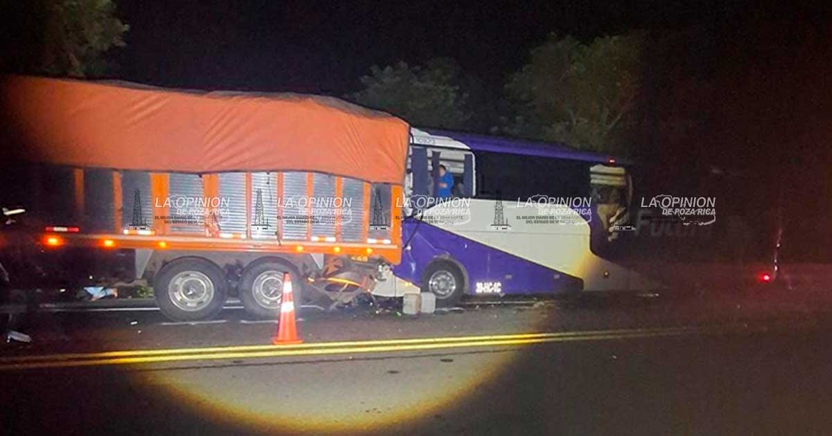 Se mata conductor de autobús Futura