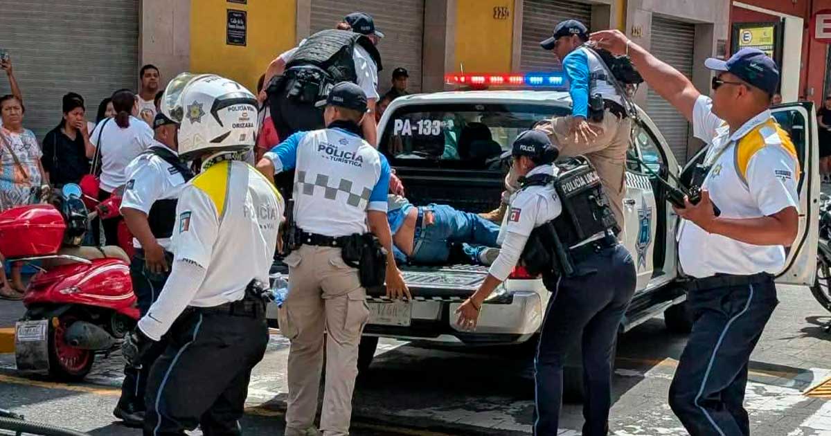 Detonaciones movilizan a corporaciones de seguridad tras presunto intento de asalto a joyería en Orizaba