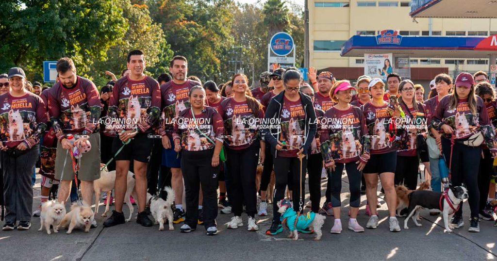 Más de dos toneladas de alimento recaudó SEDEMA en la carrera "Dejando Huella" en favor de albergues animales