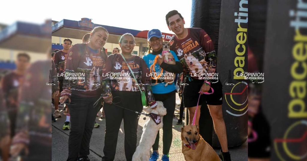 Más de dos toneladas de alimento recaudó SEDEMA en la carrera "Dejando Huella" en favor de albergues animales