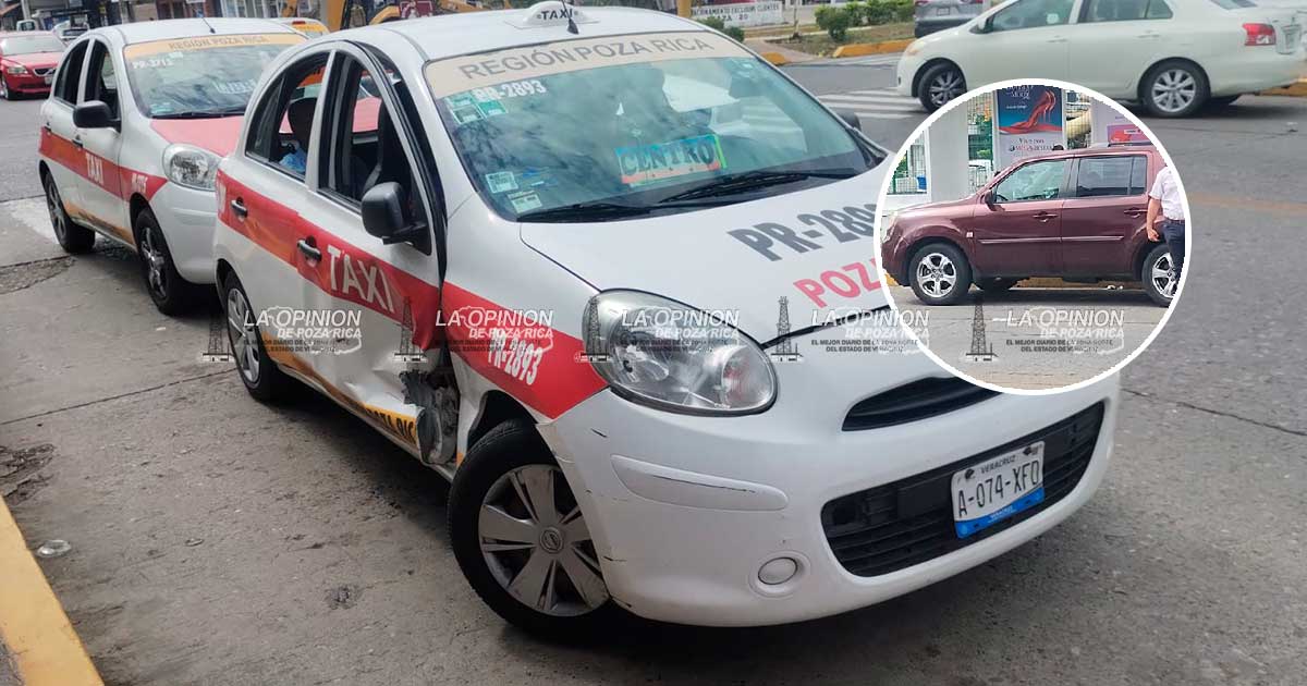 Semáforo en disputa: fuerte choque paraliza cruce de la colonia Cazones