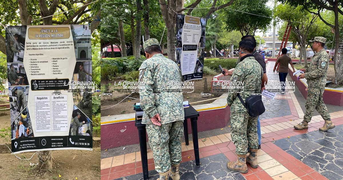 Inicia Sedena reclutamiento de nuevo personal militar Inicia Sedena reclutamiento de nuevo personal militar