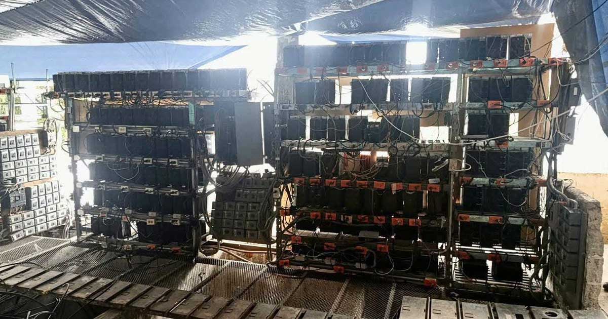 Aseguran mil 32 equipos de criptominería en Tlaola Aseguran mil 32 equipos de criptominería en Tlaola