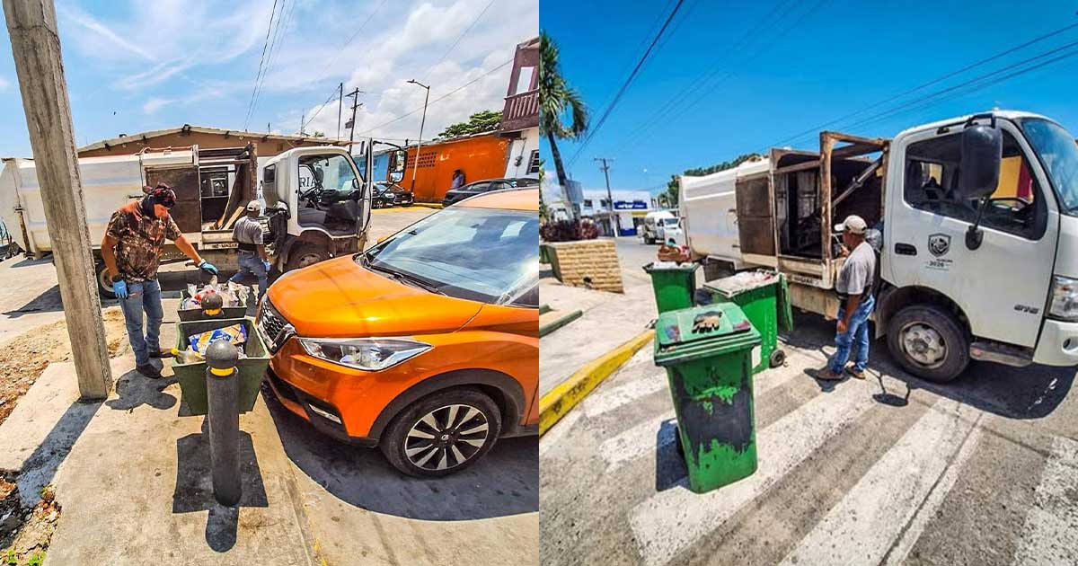 Refuerzan limpieza pública en Tamiahua Refuerzan limpieza pública en Tamiahua