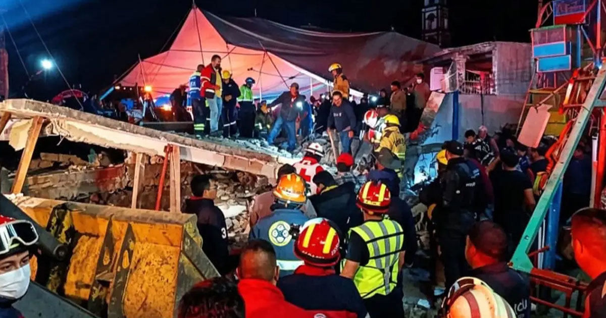 10 muertos y 64 heridos tras explosión en fiesta patronal 10 muertos y 64 heridos tras explosión en fiesta patronal