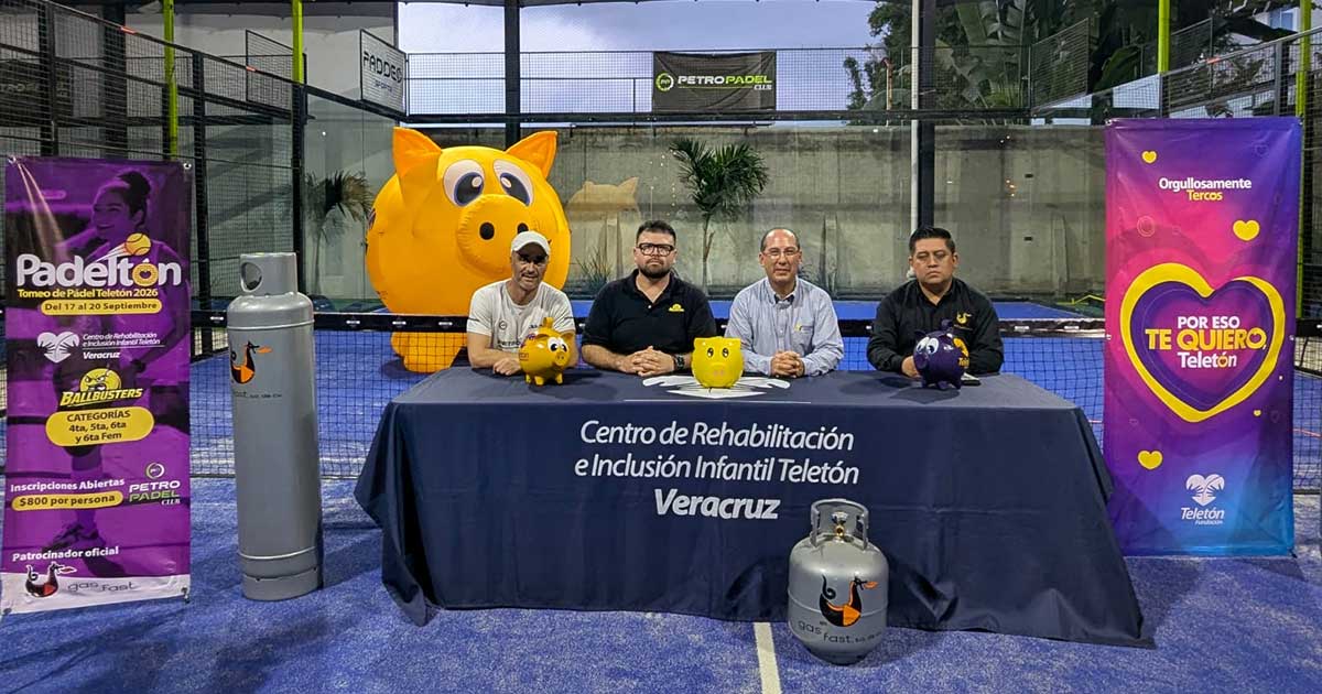 Llega el “Padeltón” a beneficio del CRIT Veracruz Llega el “Padeltón” a beneficio del CRIT Veracruz