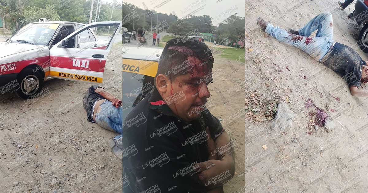 Riña entre taxistas provoca movilización en la Poza Rica-Tihuatlán; descartan balacera Riña entre taxistas provoca movilización en la Poza Rica-Tihuatlán; descartan balacera