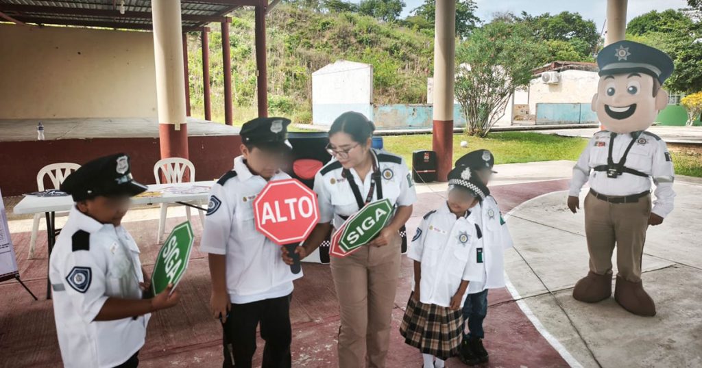 Impulsan educación vial infantil en escuelas de Gutiérrez Zamora Impulsan educación vial infantil en escuelas de Gutiérrez Zamora