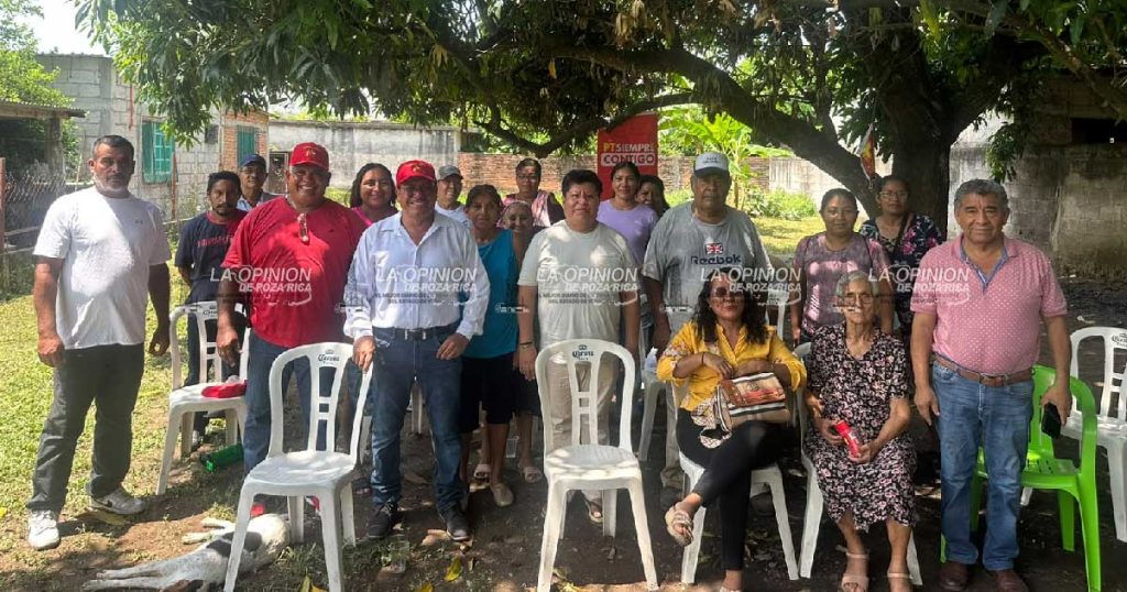 Renuncia delegada de Morena en Medellín y se suma a las filas del PT junto a Magdaleno Rosales