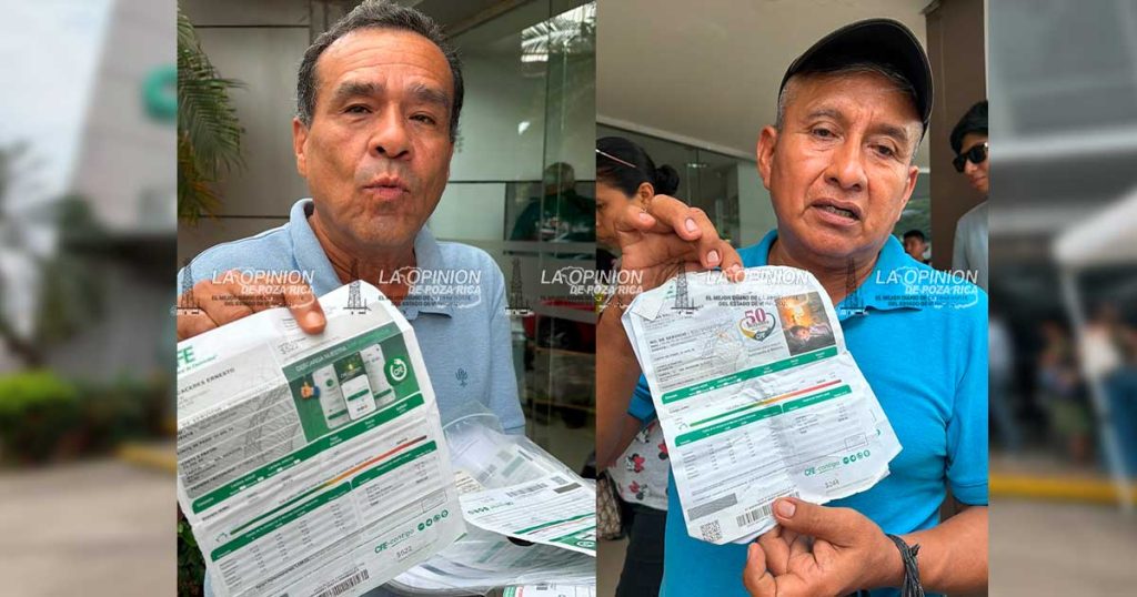 Aumenta hasta un 600% el recibo de luz a los pozarricenses